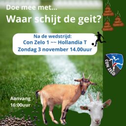“waar schijt de geit”